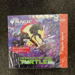 Draft Night Box Teenage Mutant Ninja Turtles TMT MTG - Image 1