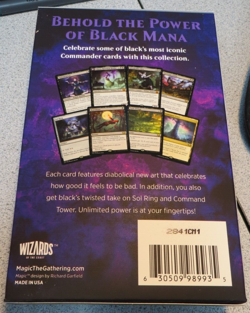 MTG MAGIC THE GATHERING COMMANDER COLLECTION BLACK FACTORY SEALED! NEW - Image 2