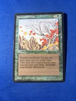 UNTAMED WILDS LP+ Legends Original Vintage mtg Magic fast shipping - Image 1