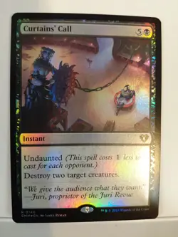 MtG CMM Curtains' Call #146 Foil - Image 1