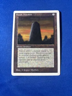 BASALT MONOLITH LP Unlimited Vintage mtg Magic fast shipping - Image 1