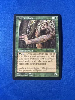 HERMIT DRUID LP+ Stronghold Original mtg Magic fast shipping - Image 1