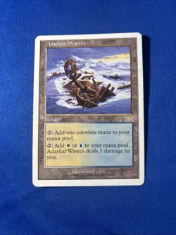ADARKAR WASTES LP Sixth 6th Edition mtg Magic fast shipping - Image 1