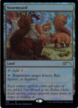 Swarmyard - Foil - Secret Lair Squirrels - 199 NM - Image 2