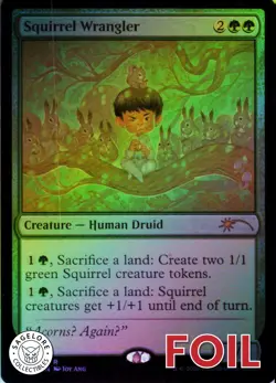 Squirrel Wrangler - Foil - Secret Lair Squirrels - 198 NM - Image 1