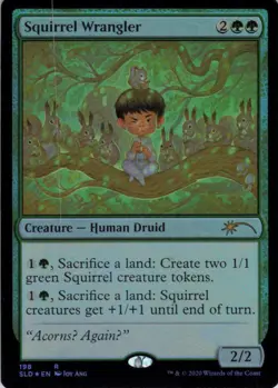 Squirrel Wrangler - Foil - Secret Lair Squirrels - 198 NM - Image 2