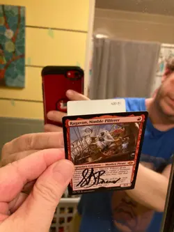 MTG Ragavan, Nimble Pilferer ARTIST PROOF Signed Modern Horizons only 50 made - Image 2