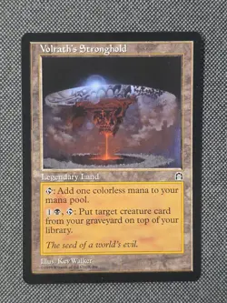 MTG Volrath's Stronghold Magic the Gathering English Lightly Played LP - Image 1