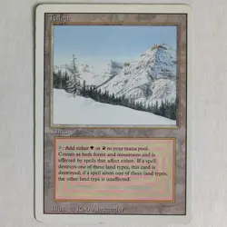 Taiga - HP - Revised Edition 3ED - MTG - Image 1
