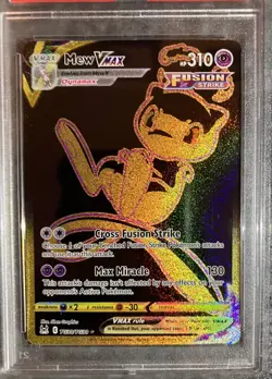 2022 Pokemon SWSH Full Art Mew Vmax Lost Origin PSA 10 - Image 4