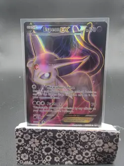POKEMON XY BREAKPOINT ESPEON EX 117/122 FULL ART ULTRA RARE NEAR MINT CLEAN CARD - Image 2