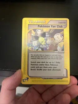 Pokemon Fan Club 130/147 LP/MP Aquapolis *ft Pichu Smoochum Growlithe Machoke - Image 3
