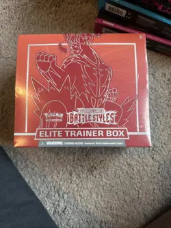 Pokemon TCG SWSH Battle Styles Elite Trainer Box ETB Set of 2 (Factory Sealed) - Image 1
