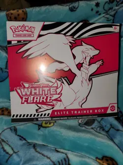 Pokemon TCG Scarlet & Violet White Flare ETB Elite Trainer Box Factory Sealed - Image 1