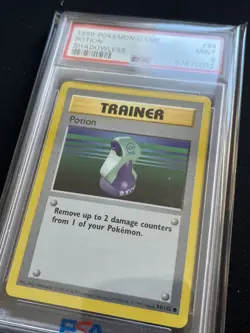 1999 POKEMON BASE SET SHADOWLESS #94 POTION PSA 9 VINTAGE CLASSIC Mint ! - Image 2