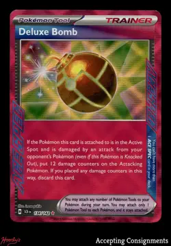 2024 Pokemon TCG Scarlet & Violet Stellar Crown #134 Deluxe Bomb ACE SPEC - Image 1