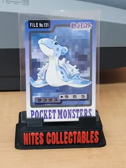 Pokemon - 1997 Lapras File NO.131 Nintendo Carddass BANDAI - Image 1