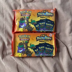 Lot Of 2 Pokemon 2024 Trick or Trade BOOster Bundles Sealed - Image 1