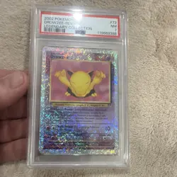 Pokemon Drowzee Reverse Holo Legendary Collection 73/110 PSA 7 2002 - Image 3