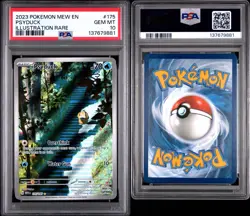 Pokemon Psyduck 175/165 Sv: Scarlet & Violet 151 Illustration Rare PSA 10 Gem - Image 3