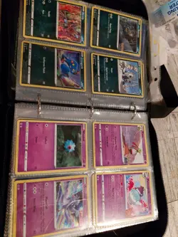 Pokemon Cards Collectible Lot Of 100+ With Pink & White Protective Album *As Is* - Image 5