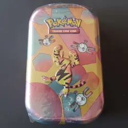 2023 Pokemon Scarlet & Violet 151 Electabuzz 2 Booster Pack & Coin Mini Tin New - Image 1