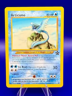 2002 Pokemon Articuno Black Star Promo #48 WOTC Nintendo Holo Rare - Image 1