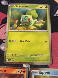 Pokemon 151 Promo Holo Set Charmander Bulbasaur Squirtle 046 047 048 NM - Image 2