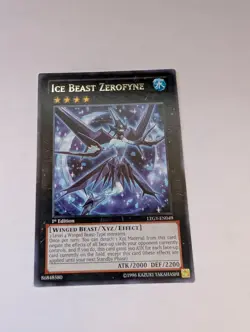 Yugioh! LP Ice Beast Zerofyne - LTGY-EN049 - Rare - 1st Edition NM - Image 1