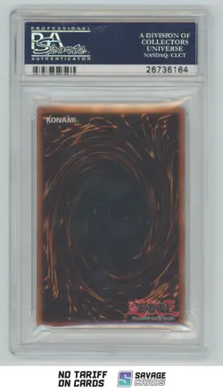 2002 Yu-Gi-Oh Legend/Blue Eyes 1st Edition Meda bat PSA 10 #LOB-083 - Image 2