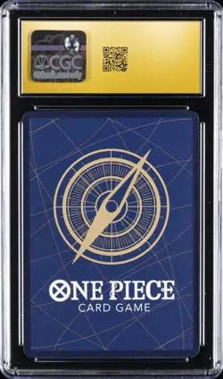 2024 ONE PIECE JAPANESE SAIKYO JUMP PROMO #P-074 PORTGAS D. ACE CGC 10 PRISTINE - Image 2