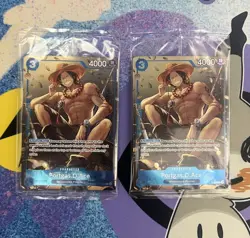 One Piece TCG Portgas D. Ace P-074 Promo Tin Pack Set Vol. 2 Sealed English - Image 1