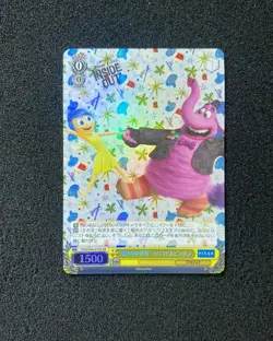 Disney Pixar Japanese Weiss Schwarz #PXR/S94-012S SR Joy & Bing Bong DL43 - Image 1