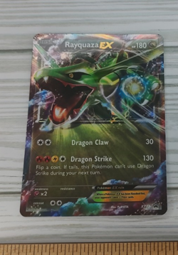 Pokemon Rayquaza EX (XY73/211) XY Black Star Promos Holo TCG Card - Image 2