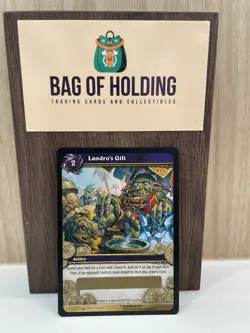 Landro’s Gift WoW TCG Loot Card Wrathgate 1/3 UNSCRATCHED UNUSED LP - Image 1