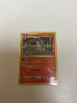 Arcanine 6/18 Detective Pikachu Holo Rare LP Pokemon Card - Image 1