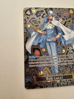 One Piece Rob Lucci SP Alt Art Card OP05-093 Near Mint English - Image 2
