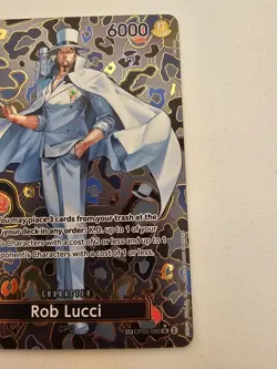 One Piece Rob Lucci SP Alt Art Card OP05-093 Near Mint English - Image 3