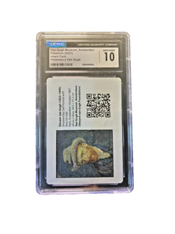 2023 POKEMON INSERT CARD VAN GOGH MUSEUM, AMSTERDAM - CGC 10 Gem Mint - Image 1