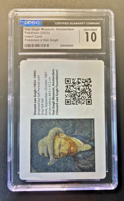 2023 POKEMON INSERT CARD VAN GOGH MUSEUM, AMSTERDAM - CGC 10 Gem Mint - Image 2