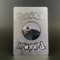 Charizard VMAX Silver Foil Pokemon Fan Art Collector Display Card - Image 2