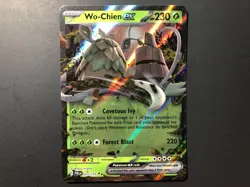 Wo-Chien EX [NM] - Pokemon Card Game (Paldea Evolved #027/193) Double Rare 2023 - Image 1