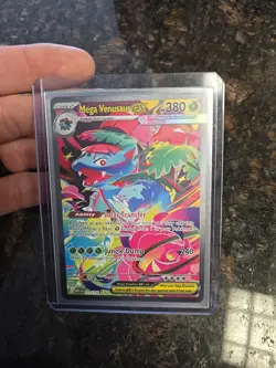 Pokemon TCG Mega Venusaur EX Card 177/132 Mega Evolution Sir - Image 1