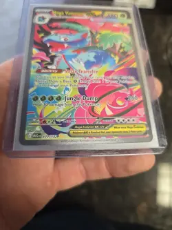 Pokemon TCG Mega Venusaur EX Card 177/132 Mega Evolution Sir - Image 2
