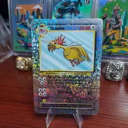 Pokemon Card Fearow 42/110 Reverse Holo Legendary Collection Original WOTC Clean - Image 3