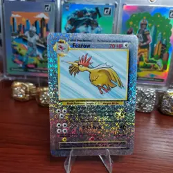 Pokemon Card Fearow 42/110 Reverse Holo Legendary Collection Original WOTC Clean - Image 4
