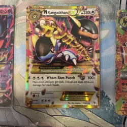 Pokemon Mega Evolutions EX Card Lot Binder Copies Heavyplay Cards See Pictures - Image 3