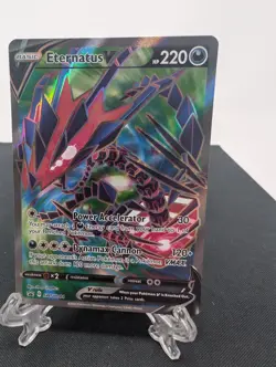 Eternatus V SWSH044 SWSH: Sword & Shield *Black Star Promo* Cards Holo NM - Image 1