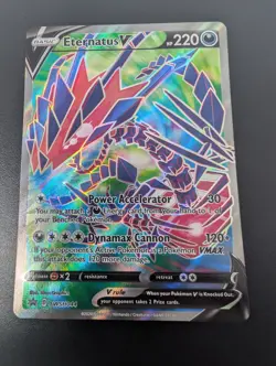 Eternatus V SWSH044 SWSH: Sword & Shield *Black Star Promo* Cards Holo NM - Image 4