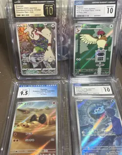 Pokemon graded card lot of 4 Gem Mint CGC 🔥🔥 resell or collect 🔥🔥 - Image 1
